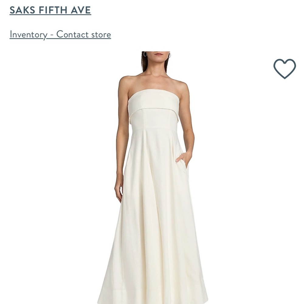 Nicholas the Label Linen A Line Maxi Dress